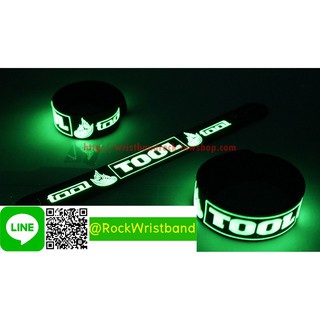 Tool ขายริสแบนด์เรืองแสง ทูล TOL195GA Wristband สายรัดข้อมือวงร็อค