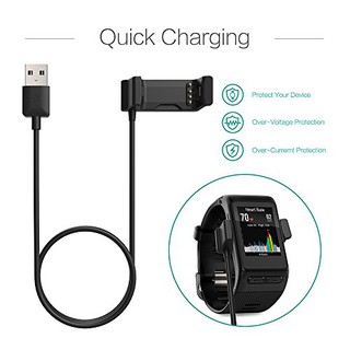 Mlife - สายชาร์ท Garmin Vivoactive HR สายชาร์จ เคส สายนาฬิกา ฟิล์มกันรอย Magnetic Charging Cable