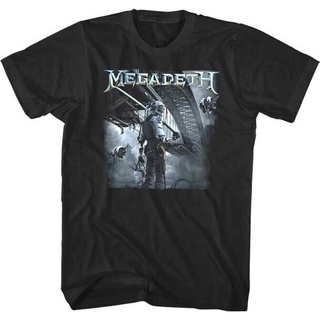 ผ้าฝ้ายคอกลมเสื้อยืด พิมพ์ลายอัลบั้ม Megadeth Dystopia สไตล์คลาสสิก ไม่ซ้ําใคร สําหรับผู้ชาย S M L X 871821from S-4XL