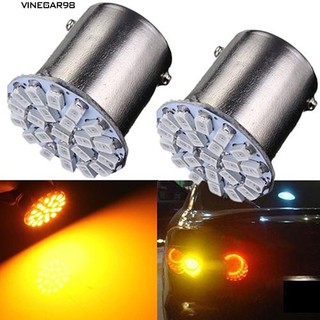 Vine 2 ชิ้น 1156 1206 ไฟท้ายรถ LED ไฟเลี้ยว LED หลอดไฟเหลืองไฟ DC 12V