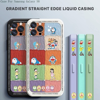 Compatible With Samsung Galaxy S8 S9 S8+ S9+ Plus สำหรับ Case Doraemon เคส เคสโทรศัพท์ เคสมือถือ