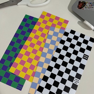 🏁 CHECKERED (original) alphabet STICKER สติกเกอร์ตัวอักษร