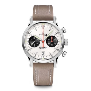 TITONI Heritage Bicompax Chronograph รุ่น 94020 S-ST-680 (ประกันศูนย์ไทย)