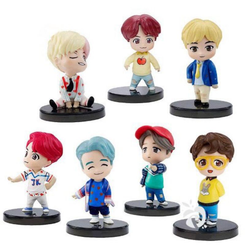 [ Unofficial ] TinyTan Figure / BTS TinyTan Idol / TinyTan Mic Drop