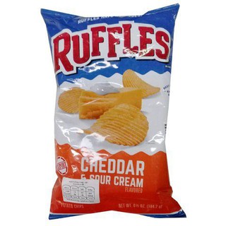 Ruffles Cheddar &amp; Sour Cream Chips 85oz  Ruffles Cheddar &amp; Sour Cream Chips 85oz