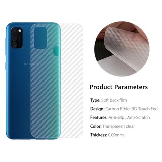 ส่งจากไทย Xiaomi Redmi 9C  ฟิล์มกันรอย ฟิล์มกระจกกล้องหลัง ฟิล์มกันรอยหลังเคฟล่า