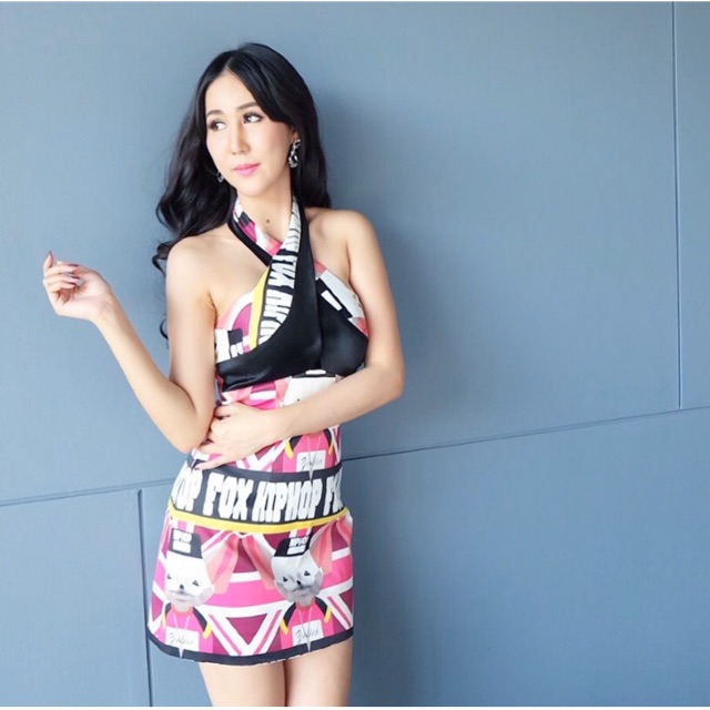 ANYA T21 Catty Wrap Dress