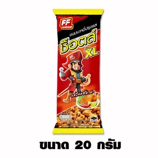 FF เอฟเอฟ หมี่ปรุงรสช็อตส์ [ 1 แพ็ค 12 ซอง ] ขนาดใหม่