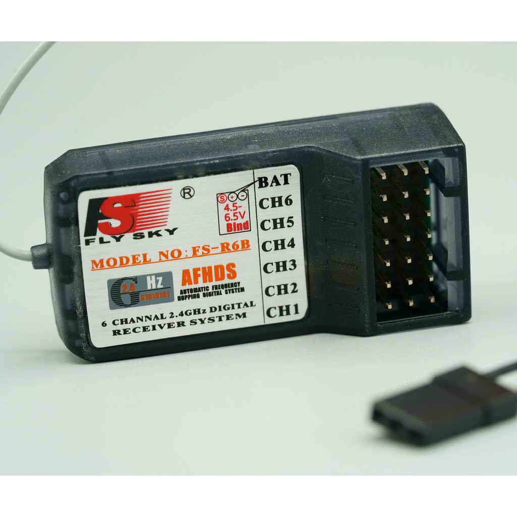Receive (รีซีฟ) Flysky Product Model: FS-R6B