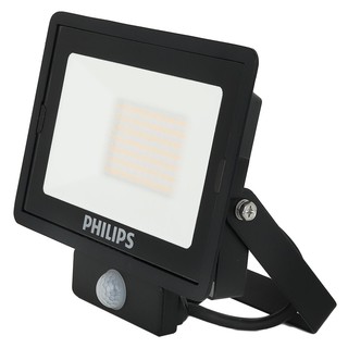 ไฟสปอทไลท์ภายนอก สปอทไลท์ภายนอก PHILIPS LED BVP150 SENSOR 50 วัตต์ WARMWHITE อะลูมิเนียม MODERN สีดำ เหลี่ยม โคมไฟภายนอก