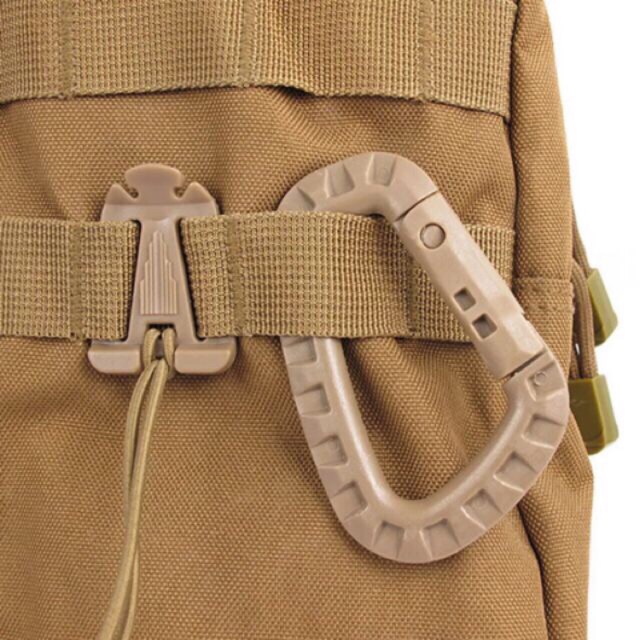 Carabiner พลาสติกขนาดใหญ่ เลือกสีได้