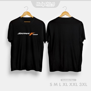 เสื้อยืดสีขาวเสื้อยืด พิมพ์ลายโลโก้ Suzuki Satria F 150 สําหรับยานยนต์S-4XL