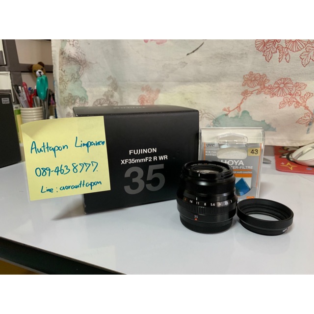 XF35mm f2 + ฟิลเตอร์ สีดำ ประกันร้าน EC-mall (เริ่ม 12/09/18) **9,600 บาท