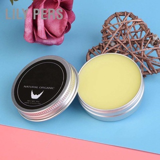 Lily Pers Natural Beard Grooming Balm แว็กซ์โกนหนวดให้ความชุ่มชื้น 30 กรัม