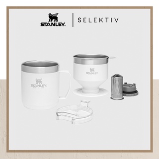 STANLEY CLASSIC CAMP MUG GIFT BOX POLAR WHITE