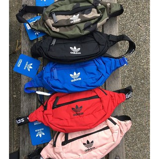 (ฟรีค่าส่ง) กระเป๋าคาดอก คาดเอว สะพาย Adidas สินค้าของแท้ 100% พร้อมส่ง