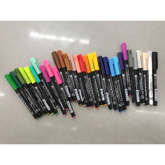 ปากกาพู่กัน KOI SAKURA 2 แท่งขึ้นไป 34 บาท