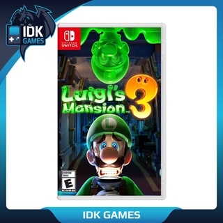 Nintendo Switch Games Luigis Mansion3 ( version English)