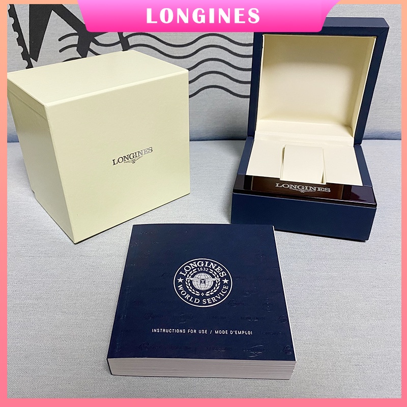 🔥 พร้อมส่ง ⌚️กล่องนาฬิกา Longines 🎁 กล่องนาฬิกาของแท้ของแท้ 💯 กล่องเก็บของ Longines watch box