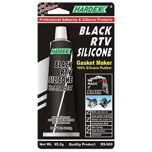 HARDEX RS-660 BLACK RTV SILICONE GASKET MAKER
