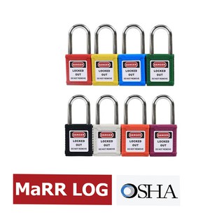 แม่กุญแจนิรภัย Safety Padlock Steel Shackle 38mm BD-G01-BD-G08