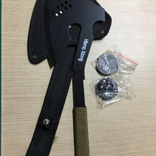 ขวาน ขวานเดินฟ่า ขวานเล็ก สแตนเลสขนาดพกพา Stainless Steel Camping Axe