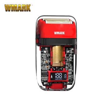 Wmark NG-988 เครื่องโกนหนวดไฟฟ้า USB สําหรับเครื่องโกนหนวดหัวน้ํามัน