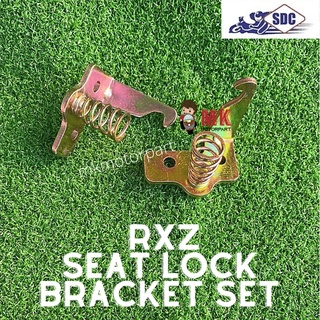 (SDC) Yamaha RXZ Seat LOCK CATCH Set / Seat Hook Bracket (Sepasang)