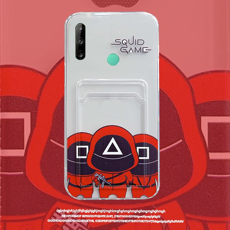 ช่องใส่การ์ดกระเป๋าใสเคสโทรศัพท์สําหรับHuawei Y7P Y7A Pสมาร์ทZ 2021 Honor 9X 9C 10X Lite Y9 Prime 20