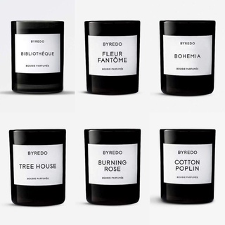 พร้อมส่ง เทียนหอม BYREDO scented candle 70g