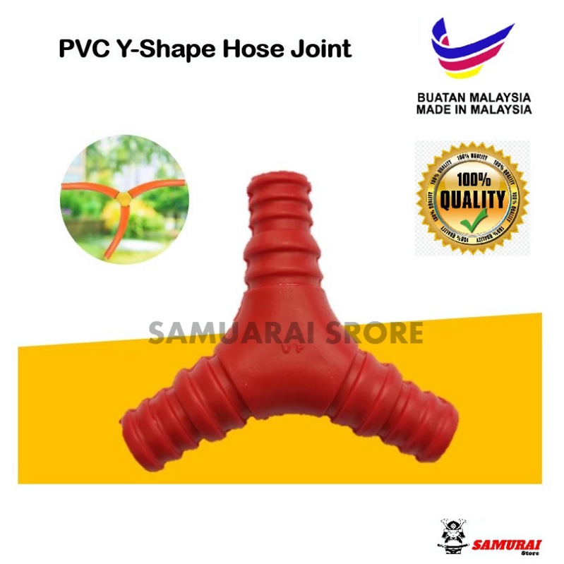 ข้อต่อท่อ Pvc / 3 WAY / Y-SHAPE / พลาสติก Paip Sambung ( Cabang 3 ) หลอดอ่อน