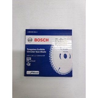 Bosch​ 2608644316 ใบเลื่อยวงเดือน​ ตัดไม้​ 4"x40T​ รุ่นECO​ 4"X40ฟัน​ ใบเลื่อยวงเดือนBOSCH​ ใบเลื่อยวงเดือน4" 40ฟัน​​