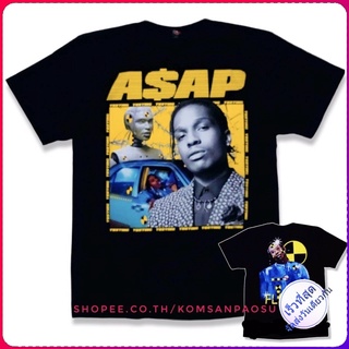 เสื้อยืด Asap rocky flacko เสื้อ asaprocky Hiphop Rapper เสื้อไซส์ยุโรป