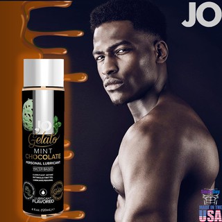 JO Gelato Mint Chocolate Personal Lubricant Water Based 120ml. Made In USA เจลหล่อลื่นกลิ่นช็อคโกแลตมิ้นท์สูตรพรีเมี่ยม