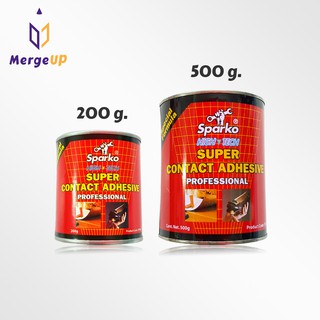 กาวยาง ชนิดติดแน่น สปาร์โก้ Sparko Super Contact Adhesive No.SP3010, SP3024