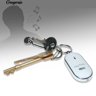 Gregorio นกหวีด Key Finder กระพริบ Beeping Remote ลืม Keyfinder Locator พวงกุญแจ