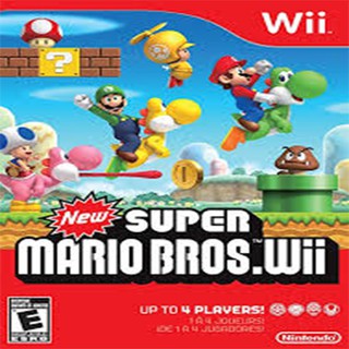 แผ่น [Wii Game] New Super Mario Bros. Wii