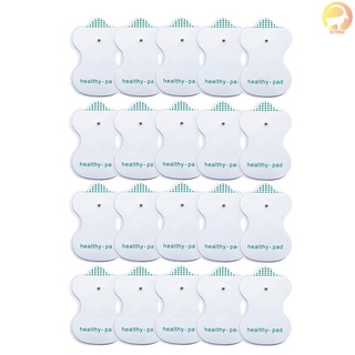 [flyhigh] แผ่นอิเล็กโทรด ไม่ทอ แบบเปลี่ยน สําหรับเครื่องกระตุ้นกล้ามเนื้อ Tens Units Digital Tens