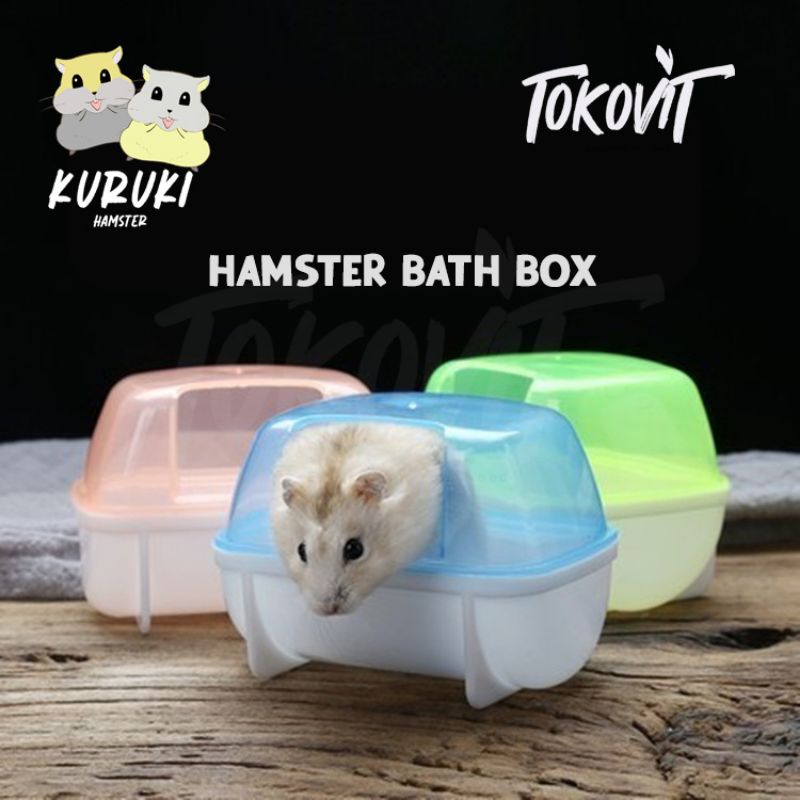 โทโควิท | HAMSTER SAND SAUNA BATH PLACE PET ACCESSORIES