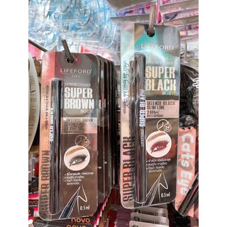 Lifeford Extreme EyeLiner Super Black Big Eye ไลฟ์ฟอร์ด ปารีส เอ๊กซ์ดรีม อายไลเนอร์ ซุปเปอร์ แบล็ค บิ๊กอาย