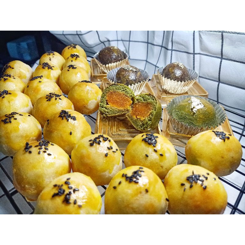 ขนมเปี๊ยะไข่แดงเค็มคีโต #ไข่แดงเต็มใบ   BB Bakery House