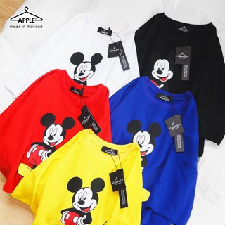 เสื้อยืดมิกกี้เมาส์ Micky Mouse หลากสี ขนาด Oversize (พร้อมส่ง)