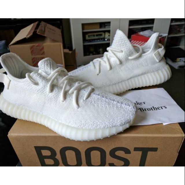 yeezy 350 triple white