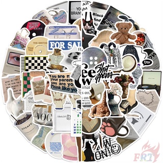 115Pcs/Set ❉ Nordic Classical Black &amp; White Style Series B สติ๊กเกอร์ ❉ Fashion DIY Waterproof Decals Doodle สติ๊กเกอร์