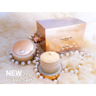 (20g.) Madame Organic Pearl Skin 20g. มาดามออร์แกนิก เพรียวสกิน (ไข่มุก) ครีมกลางวัน