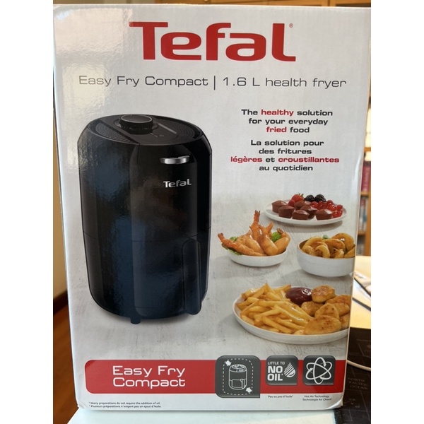 หม้ออบลมร้อน Tefal Easy Fry Compact 1.6L Health fryer