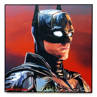 Batman #7 แบทแมน DC comics ซุปเปอร์ฮีโร่ รูปภาพ​ติดผนัง pop art การ์ตูน cartoon กรอบรูป แต่งบ้าน ของขวัญ รูปภาพ