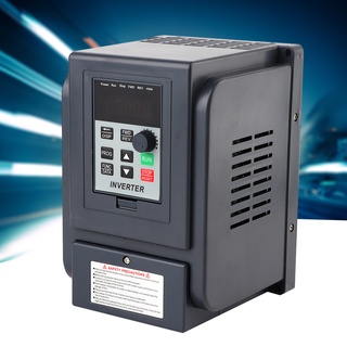 1-เฟส AC 220V INPUT: 3 เฟส AC 380V OUTPUT: 3 เฟส 380V MINI VFDMINI VFDอินเวอร์เตอร์ ตัวแปรความถี่ 1.5KW