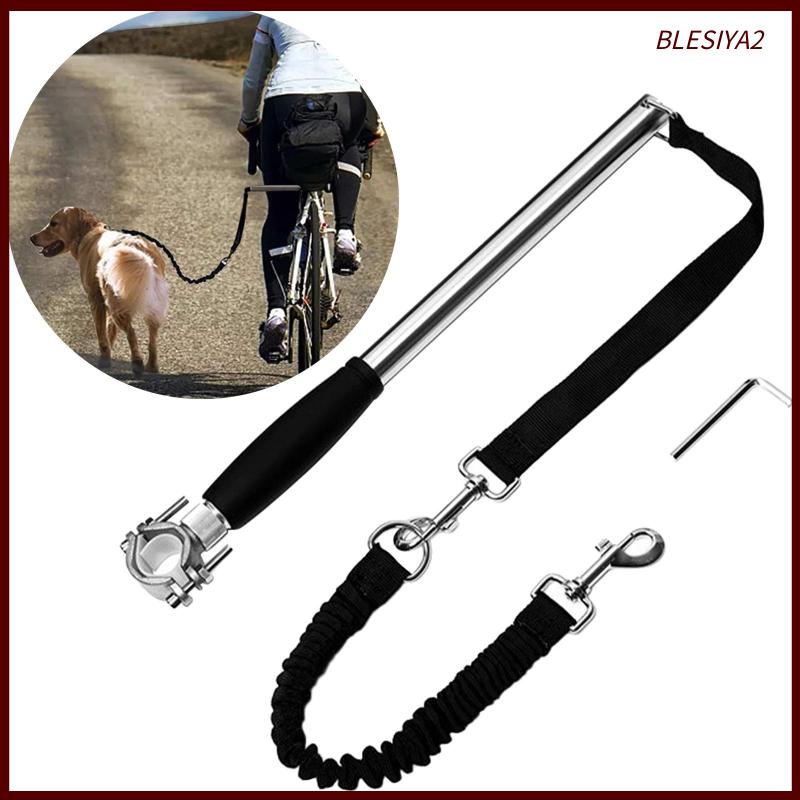 Retractable Bicycle Dog Leash Hand Free Dog Bike Leash for Outdoor