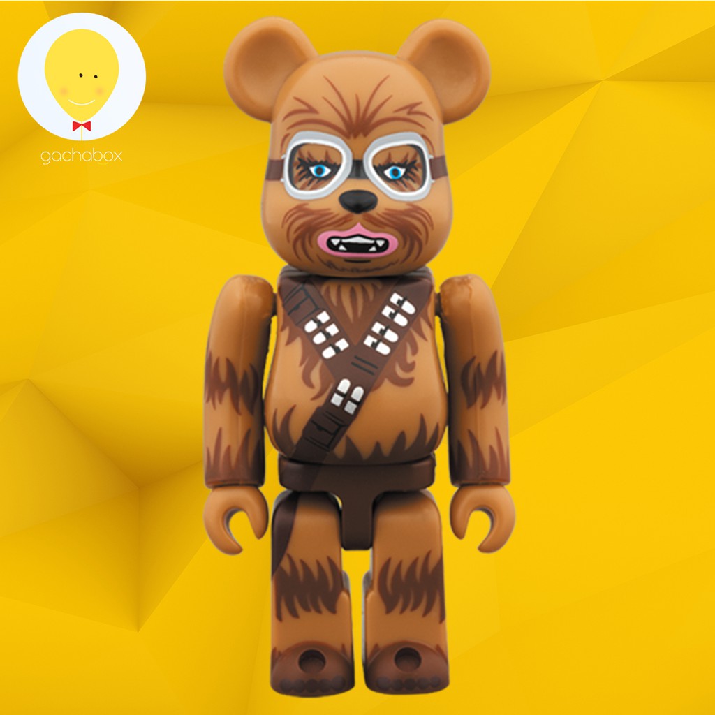 gachabox Bearbrick Star Wars Chewbacca Han Solo version100% แบร์บริค ของแท้ พร้อมส่ง Be@rbrick